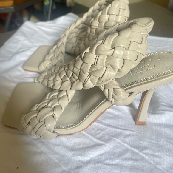 Strappy heels sandals square toe - Picture 5 of 5